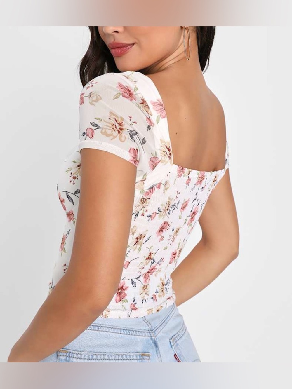 New with tags ⭐️ Lulu's Sweeter Vibes Crop Top - Picture 3 of 10